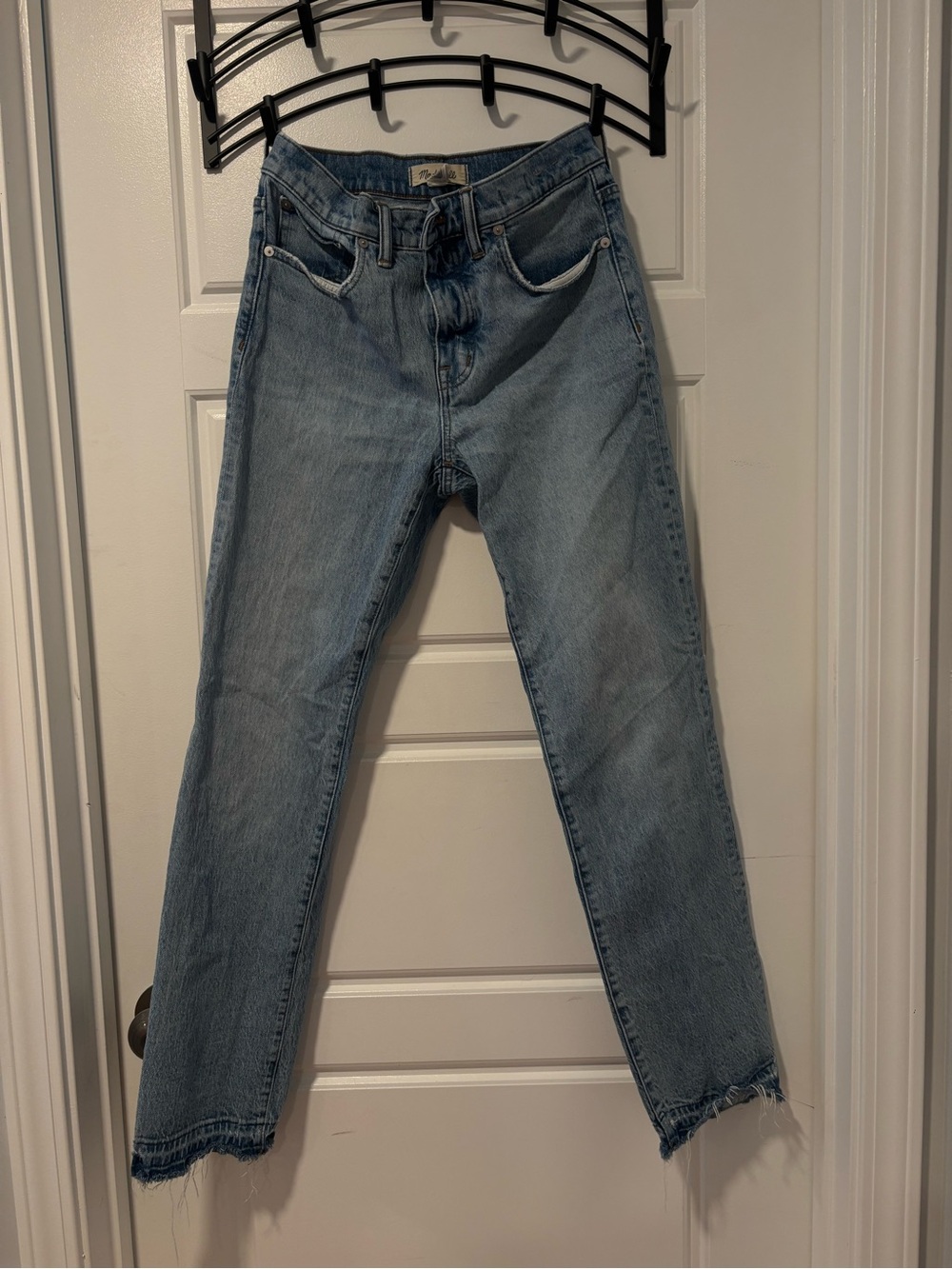 Madewell Mid-Rise 90s Straight Women’s Jeans - Light Blue